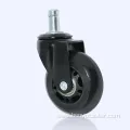 Transparent Office Chair Caster Wheel with Brake